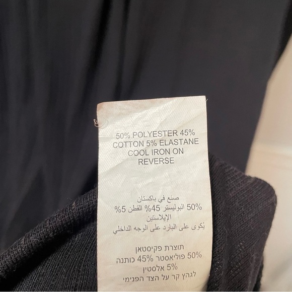 Missguided Black Ribbed Turtleneck Long Sleeve Sweater Midi Dress - Picture 7 of 8